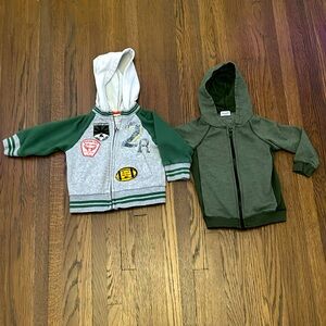 Mish boy & Splendid Hoodies 12/18 months GUC